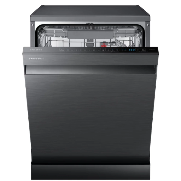 ماشین ظرفشویی سامسونگ 8050 دودی ۱۴ نفره پنل مخفی مدل DW60A8050FG/ZS