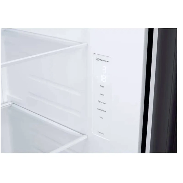 یخچال فریزر ساید بای ساید 2 درب شیشه ای ال جی GCB-287GNWC
