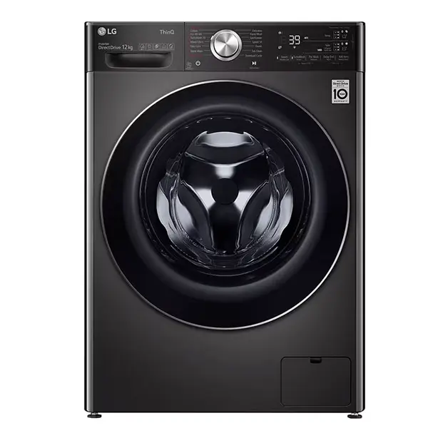 ماشین لباسشویی 12 کیلویی ال جی V9 با 8 کیلو خشک کن دودی F4V9BDP2EE