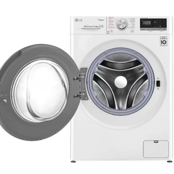 ماشین لباسشویی 10.5کیلویی ال‌جی V5 سفید F4V5RYP0W