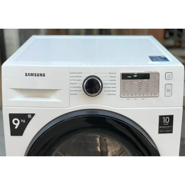  ماشین لباسشویی 9 کیلو 1400 دور سامسونگ سفید W90-AH