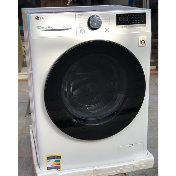 قیمت ماشین لباسشویی 10 کیلو ال‌جی Y3 سفید F4Y3RYGYWV در بانه