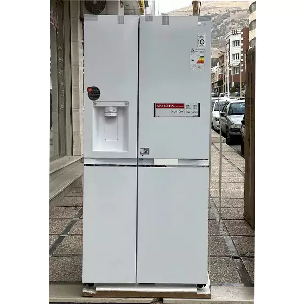 یخچال ساید بای ساید ال جی سفید مدل J257
