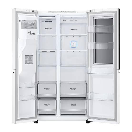 یخچال فریزر ال جی سفید مدل X34